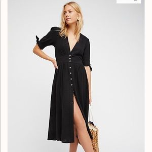 New Free People Love of My Life Midi Dress XS